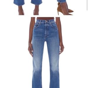 Mother denim ankle tripper in Healing Jar